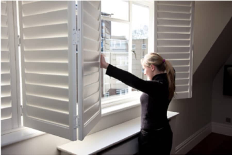 How Do Plantation Shutters Open and Close?