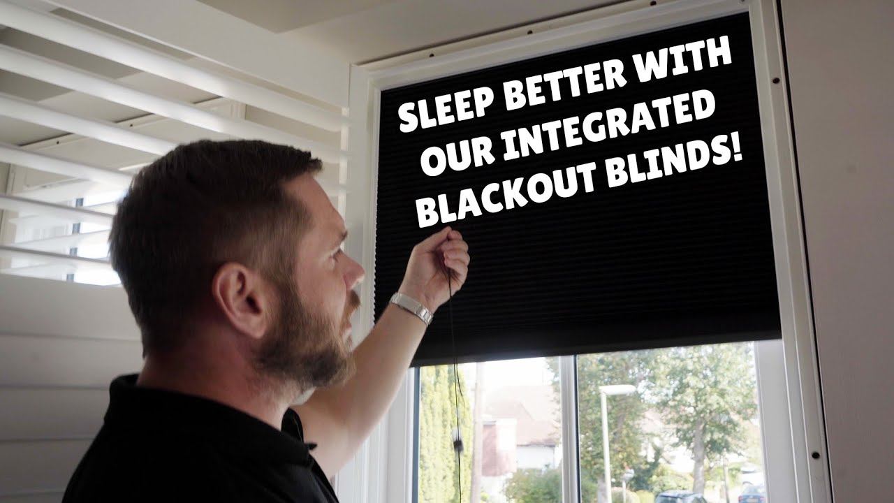 Integrated Blackout Blinds Shutters Riverside Blinds