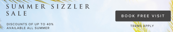 up to 40% off shutters for our summer sale