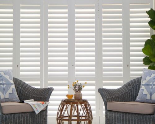 security shutters professionally installed in a house