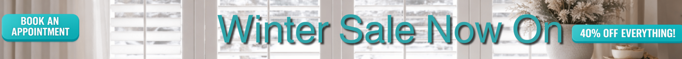 Winter Sale 2025. Wide banner